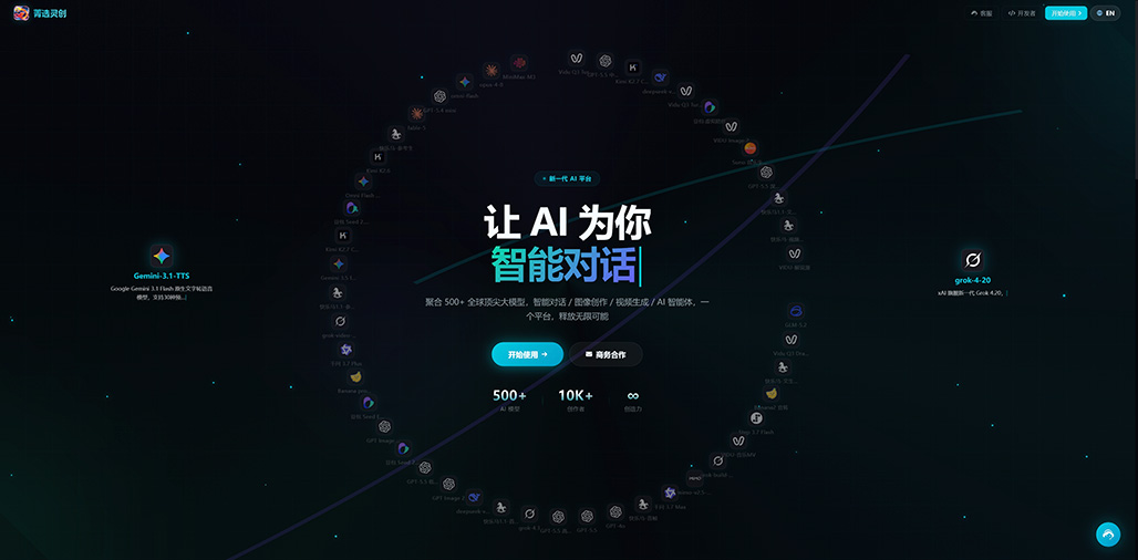 AIGC智能创作平台控制台